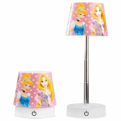 EGAN Disney Para Niñas|Huchas, Lámparas Y Tazas Kids ^Lámpara de mesa Disney Princesas 11 cm -