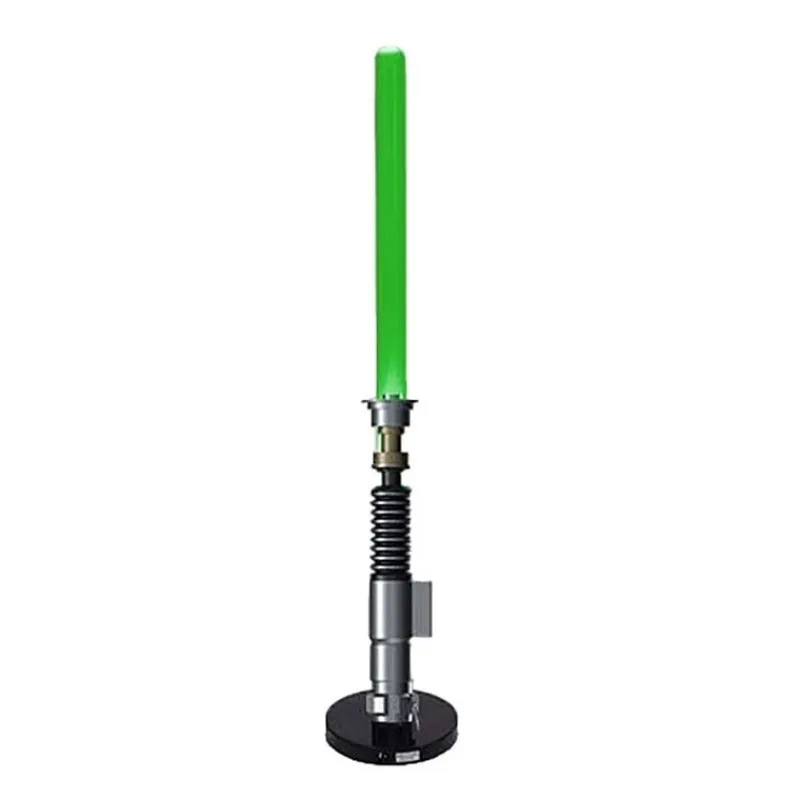 Ukonic Regalos Star Wars Por Personaje |Star Wars Hogar^Lámpara de Mesa Sable Láser Verde Luke Skywalker 59,6 cm