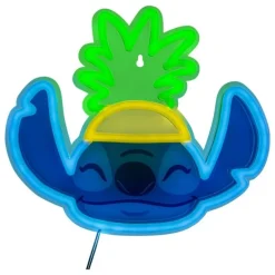Paladone Products Películas Y Personajes De Disney ·Lilo Y Stitch|Disney Hogar^Lámpara de Neon LED Lilo & Stitch de