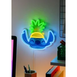 Paladone Products Películas Y Personajes De Disney ·Lilo Y Stitch|Disney Hogar^Lámpara de Neon LED Lilo & Stitch de