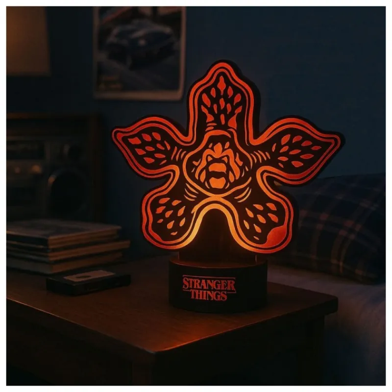 Hot Lámpara Demogorgon Stranger Things con Grabado Láser Stranger Things