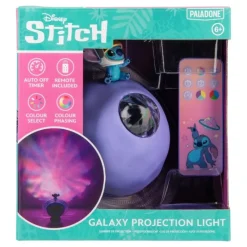 Paladone Products Películas Y Personajes De Disney ·Lilo Y Stitch|Disney Hogar^Lámpara Galaxy Stitch de Lilo & Stitch 10 cm - Licencia Oficial