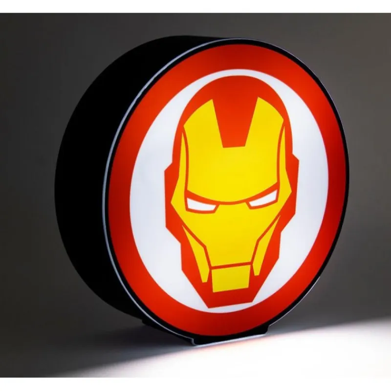 Paladone Products Superhéroes Marvel|Más Regalos De Marvel^Lámpara Iron Man 15 cm Marvel Avengers