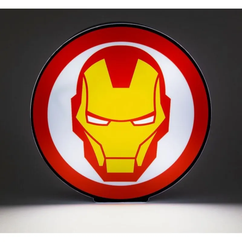 Paladone Products Superhéroes Marvel|Más Regalos De Marvel^Lámpara Iron Man 15 cm Marvel Avengers