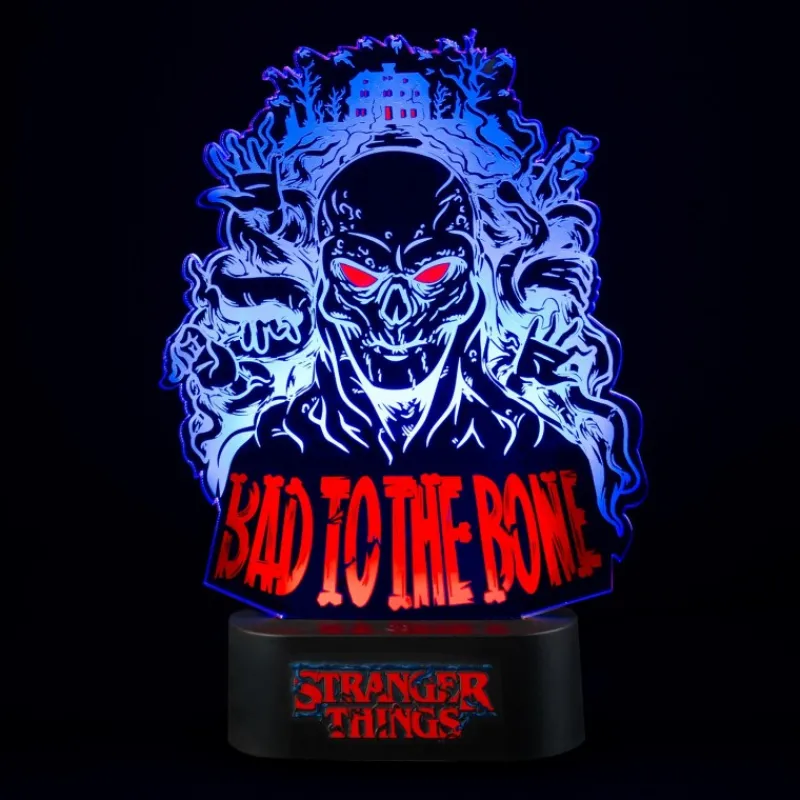 Best Lámpara LED de Mesa Stranger Things Bad to the Bone Stranger Things