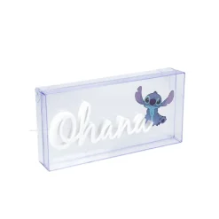 Lámpara LED estilo neón Ohana 15 x 30 cm Películas Y Personajes De Disney ·Lilo Y Stitch|Disney Hogar
