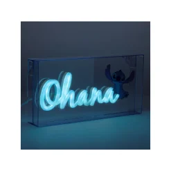 Lámpara LED estilo neón Ohana 15 x 30 cm Películas Y Personajes De Disney ·Lilo Y Stitch|Disney Hogar