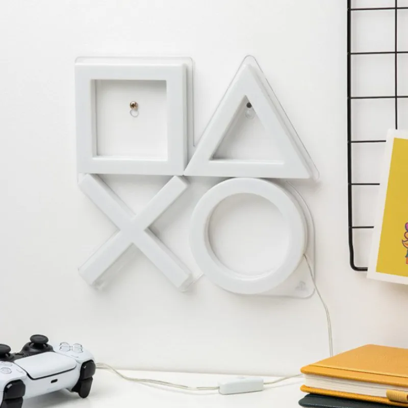 Otros Fabricantes Regalos Y Coleccionismo Para Gamers - Cosas De Videojuegos Míticos^Lámpara LED Estilo Neón PlayStation