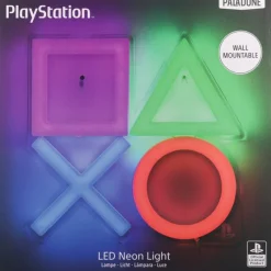 Otros Fabricantes Regalos Y Coleccionismo Para Gamers - Cosas De Videojuegos Míticos^Lámpara LED Estilo Neón PlayStation