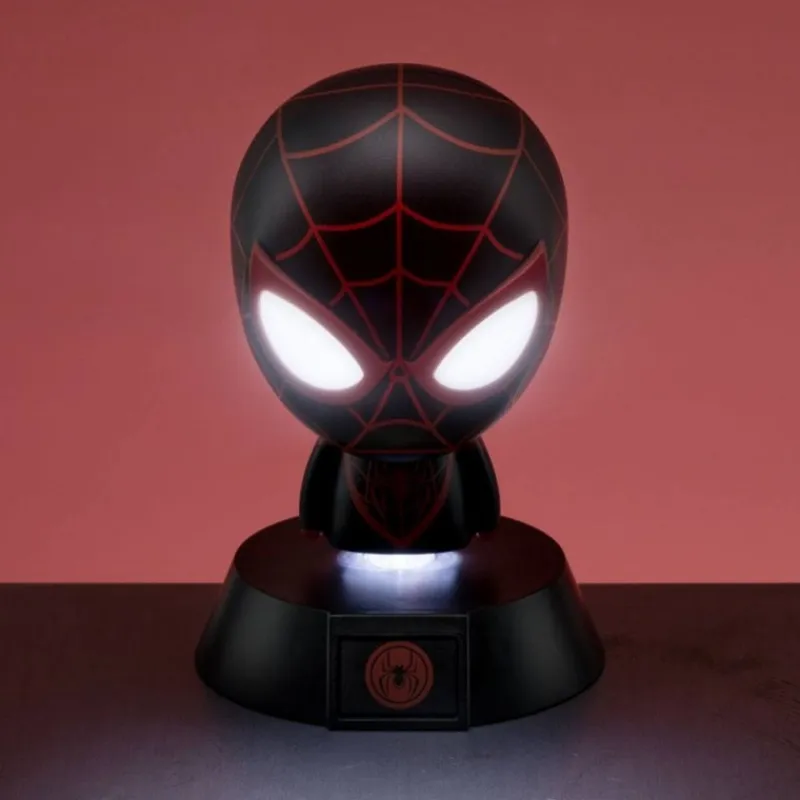 Paladone Products Superhéroes Marvel|Marvel Hogar^Lámpara Miles Morales Spider-Man 10 cm - Marvel
