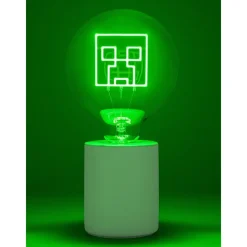 Discount Lámpara Minecraft Creeper Led Neon E27 Minecraft|Regalos Y Coleccionismo Para Gamers - Cosas De Videojuegos Míticos