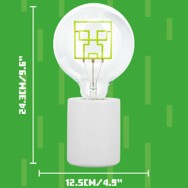 Discount Lámpara Minecraft Creeper Led Neon E27 Minecraft|Regalos Y Coleccionismo Para Gamers - Cosas De Videojuegos Míticos