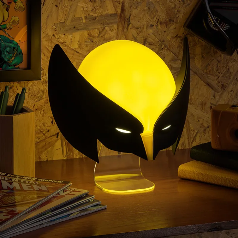 Sale Lámpara Máscara Lobezno 20 cm: Ilumina con Estilo Marvel Marvel Hogar