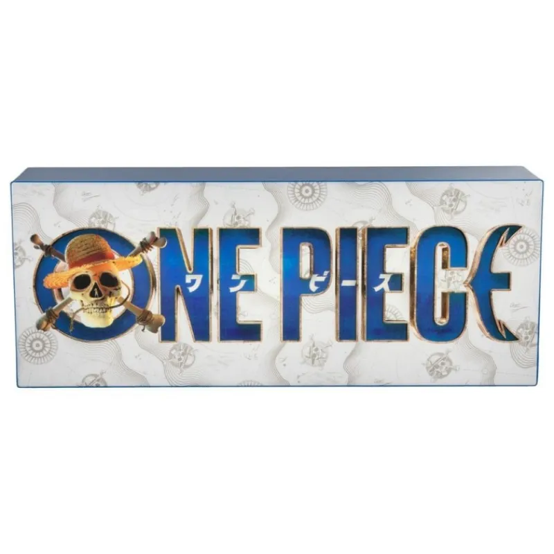 Paladone Products Hogar One Piece^Lámpara One Piece Logo 32 cm con Licencia Oficial
