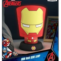 Lámpara Paladone Iron Man 28 cm con Pantalla LED Superhéroes Marvel|Marvel Hogar