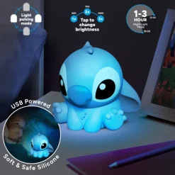 Paladone Products Películas Y Personajes De Disney ·Lilo Y Stitch|Disney Hogar^Lámpara silicona 3D Stitch 15 cm