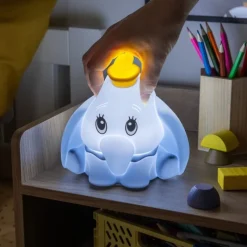 Paladone Products Películas Y Personajes De Disney ·Dumbo|Disney Hogar^Lámpara Silicona Dumbo SquishyGlo de Disney