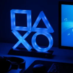 Paladone Products Regalos Y Coleccionismo Para Gamers - Cosas De Videojuegos Míticos^Lámpara Simbolos de Playstation XL PS5
