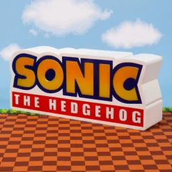 New Lámpara Sonic 3D logo Regalos Y Coleccionismo Para Gamers - Cosas De Videojuegos Míticos|Hogar Super Mario