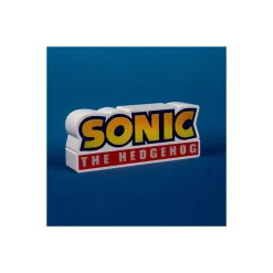 New Lámpara Sonic 3D logo Regalos Y Coleccionismo Para Gamers - Cosas De Videojuegos Míticos|Hogar Super Mario