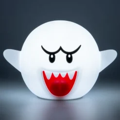 Paladone Products Más Regalos De Super Mario |Hogar Super Mario^Lámpara Squishy Glo Boo Super Mario 14 cm - Paladone