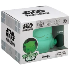 New Lámpara Squishy Glo Grogu 15 cm Star Wars The Mandalorian The Mandalorian