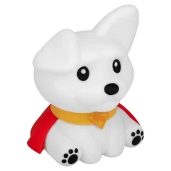 New Lámpara Squishy Glo Superman Krypto 17 cm Regalos De Superhéroes Dc