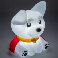 New Lámpara Squishy Glo Superman Krypto 17 cm Regalos De Superhéroes Dc