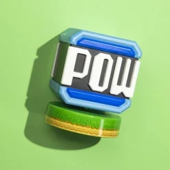 Paladone Products Huchas, Lámparas Y Tazas Kids |Regalos Y Coleccionismo Para Gamers - Cosas De Videojuegos Míticos^Lámpara Super Mario Bloque POW