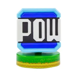 Paladone Products Huchas, Lámparas Y Tazas Kids |Regalos Y Coleccionismo Para Gamers - Cosas De Videojuegos Míticos^Lámpara Super Mario Bloque POW