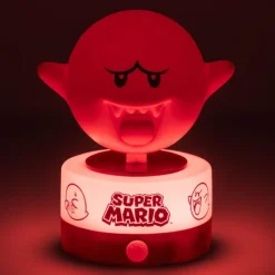 Discount Lámpara Super Mario Boo con sonido y licencia oficial Más Regalos De Super Mario |Hogar Super Mario