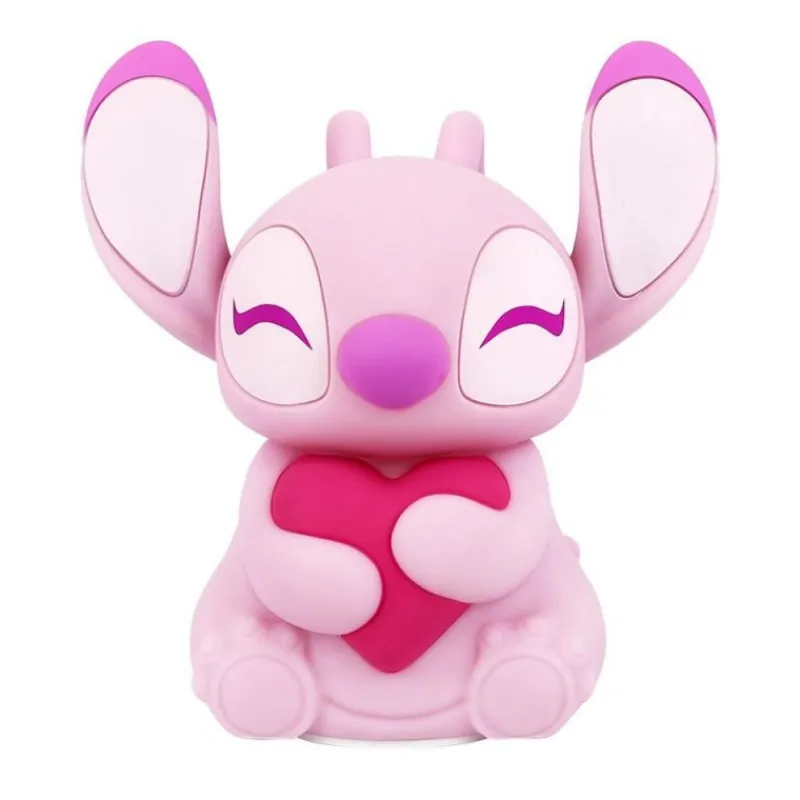 Enesco Películas Y Personajes De Disney ·Lilo Y Stitch|Figuras Disney De Colección ^Lámpara Táctil Disney Angel de