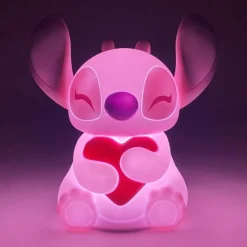 Enesco Películas Y Personajes De Disney ·Lilo Y Stitch|Figuras Disney De Colección ^Lámpara Táctil Disney Angel de