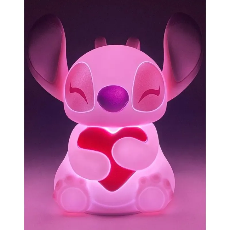 Enesco Películas Y Personajes De Disney ·Lilo Y Stitch|Figuras Disney De Colección ^Lámpara Táctil Disney Angel de