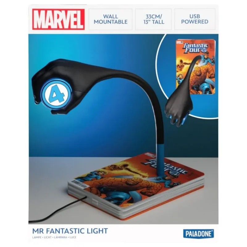 Paladone Products Superhéroes Marvel|Marvel Hogar^Lámpara USB Mr. Fantástico Marvel 32 cm