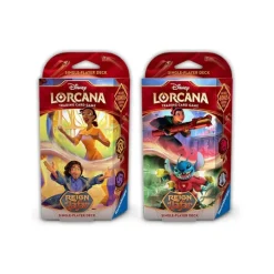 Ravensburger Películas Y Personajes De Disney ·Villanas Disney^Lorcana TCG Reign of Jafar Mazo de Inicio Inglés Disney