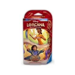 Ravensburger Películas Y Personajes De Disney ·Villanas Disney^Lorcana TCG Reign of Jafar Mazo de Inicio Inglés Disney