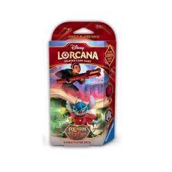 Ravensburger Películas Y Personajes De Disney ·Villanas Disney^Lorcana TCG Reign of Jafar Mazo de Inicio Inglés Disney