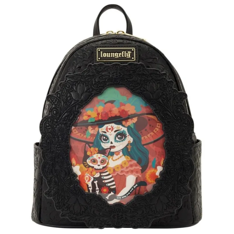 Sale Mochila Mini Día de los Muertos en PU y Poliéster Bolsos Y Carteras Disney