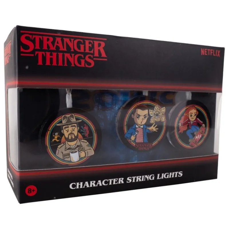 Fizz Creations Stranger Things^Luces de Hadas Stranger Things con Personajes - 2,70 m USB