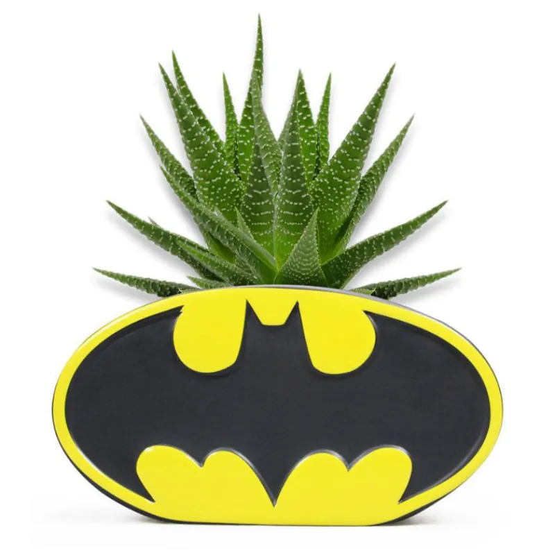 Half Moon Bay Regalos De Superhéroes Dc|Dc Hogar^Macetero Batman Logo DC Comics