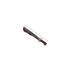 Disfrazzes Armas, Espadas Y Escudos Disfraces|Disfraces Unisex^Machete con Sangre de 43x7 cm