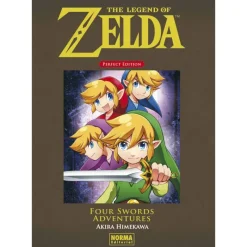 Manga The Legend of Zelda 5 Four Swords Adventures Perfect Edition Regalos Y Coleccionismo Para Gamers - Cosas De Videojuegos Míticos|Regalos Zelda