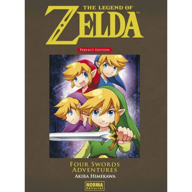 Manga The Legend of Zelda 5 Four Swords Adventures Perfect Edition Regalos Y Coleccionismo Para Gamers - Cosas De Videojuegos Míticos|Regalos Zelda