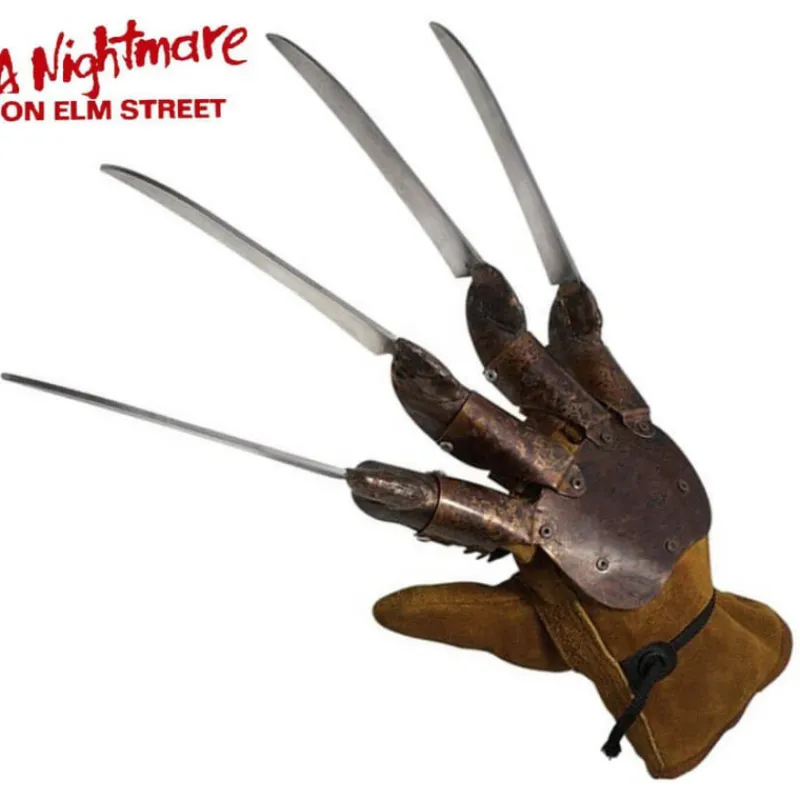 New Mano o Guante de Freddy Krueger Deluxe Guantes Y Guateletes Para Disfraces|Freddy Krueger