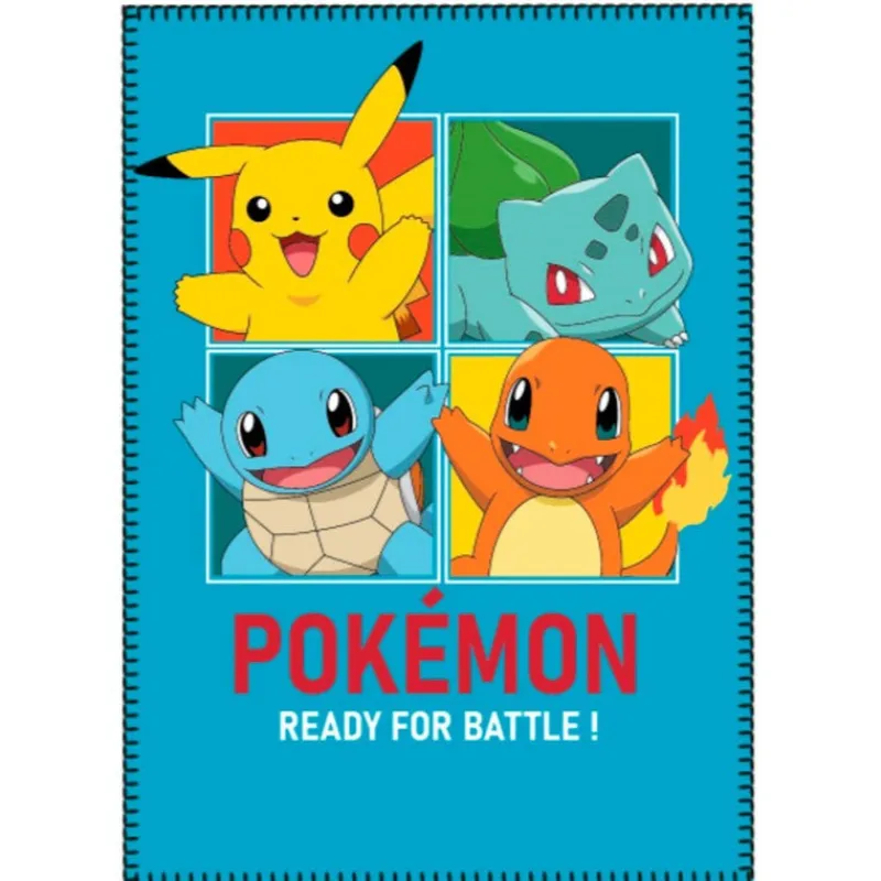 Otros Fabricantes Pokemon Hogar|Regalos Y Coleccionismo Para Gamers - Cosas De Videojuegos Míticos^Manta Pokemon Kanto Starters