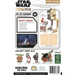 Discount Maqueta de madera Star Wars AT-ST Walker Regalos Star Wars Por Personaje |Replicas Y Coleccionismo Star Wars