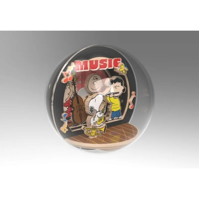 Pantasy Juguetes, Figuras Y Más Regalos Para Peques|Snoopy^Maqueta Peanuts El Globo Wooden Theater - Noche de Música