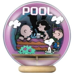 Pantasy Juguetes, Figuras Y Más Regalos Para Peques|Snoopy^Maqueta Peanuts Puremind Wooden Theater Globe Cool Pool