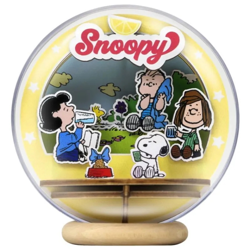 Pantasy Juguetes, Figuras Y Más Regalos Para Peques|Snoopy^Maqueta Peanuts Puremind Wooden Theater Globe Picnic Party